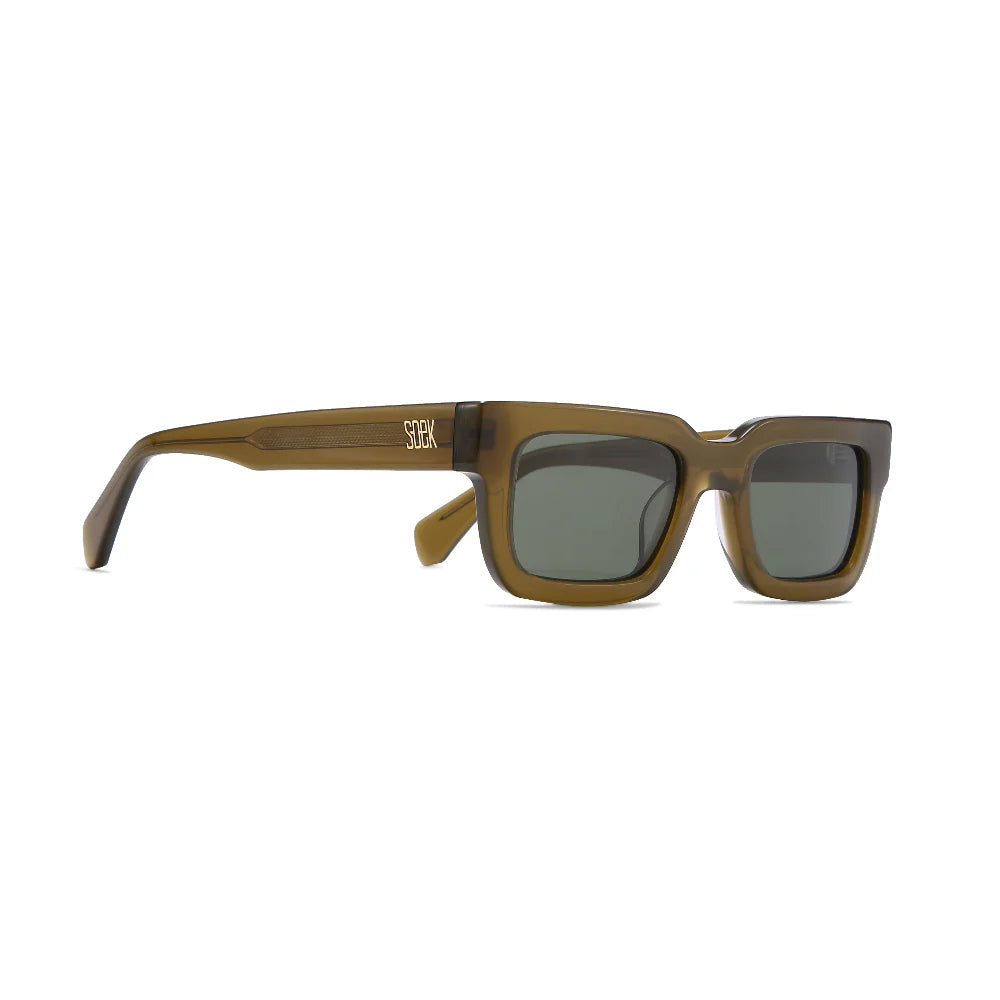 Soek Rove Moss Sunglasses, Khaki