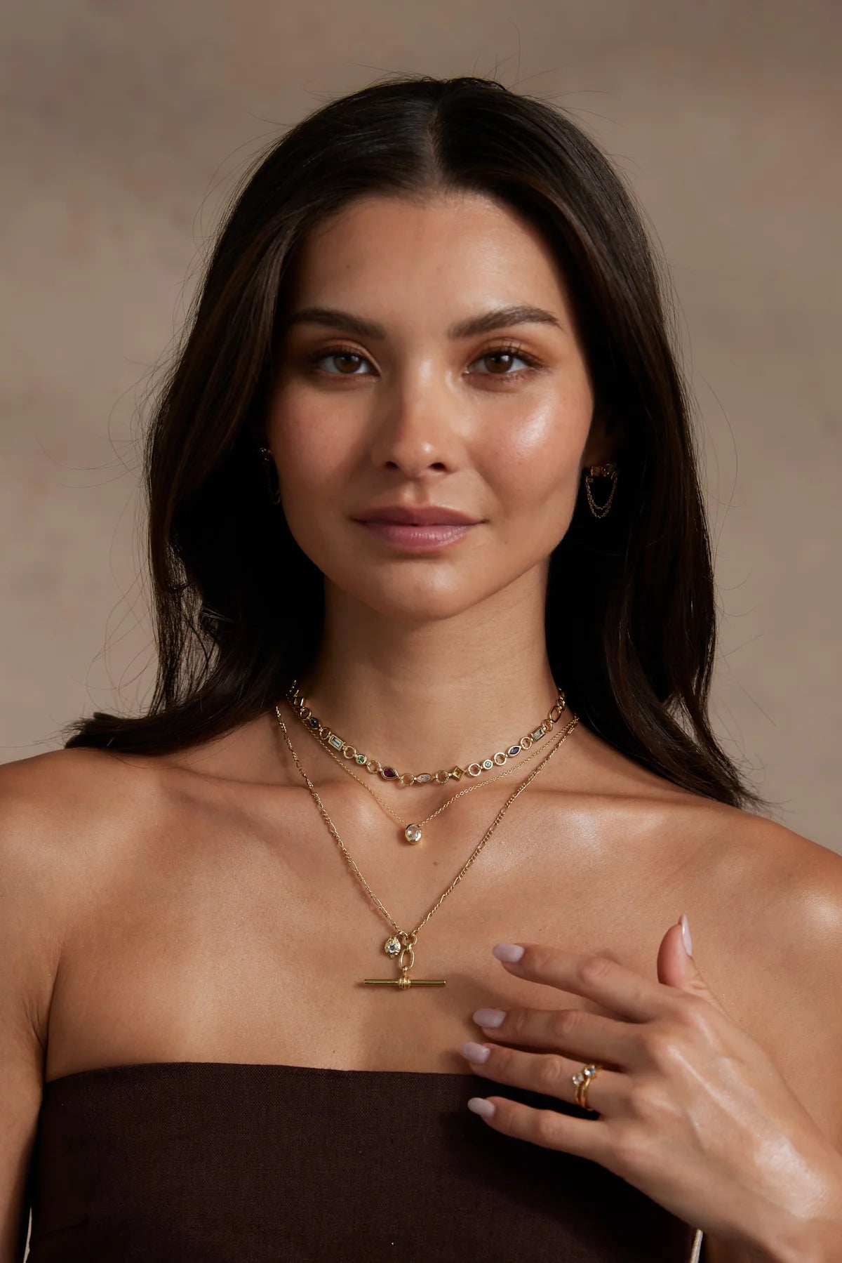 ToniMay Calypso Necklace, Gold