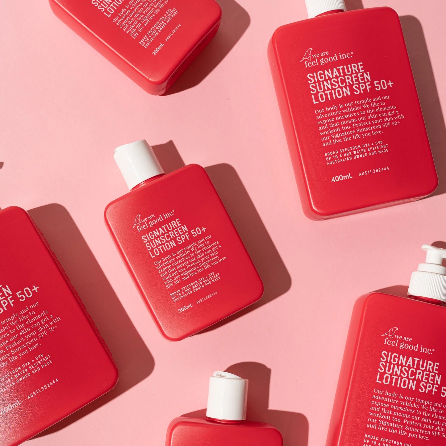 We Are Feel Good Inc. Signature Sunscreen Lotion SPF 50 400ml