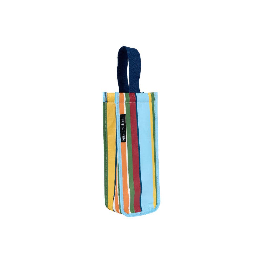 Project Ten Wine Bag, Retro Stripe