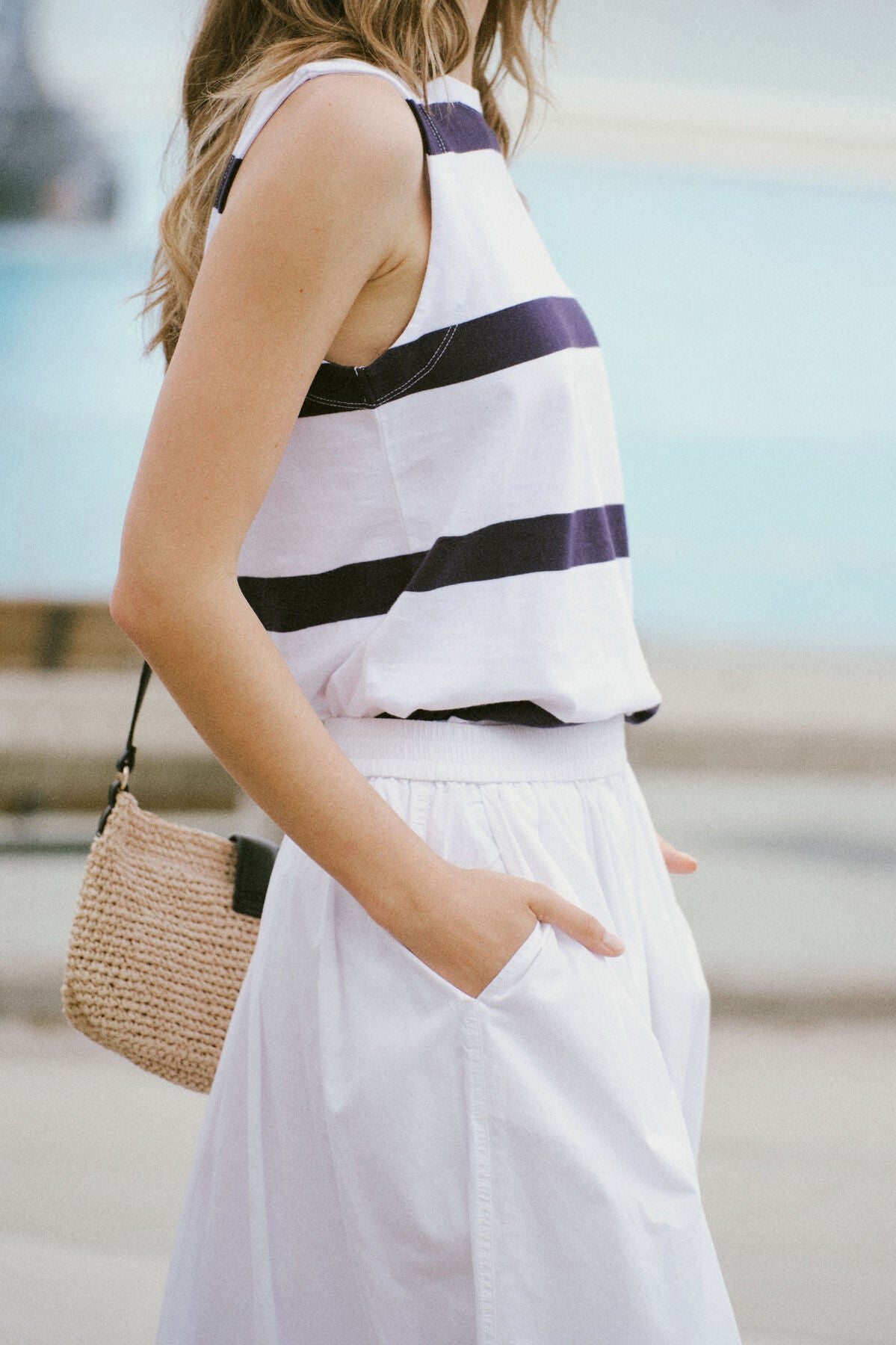 Ceres Life Florence Maxi Skirt, White
