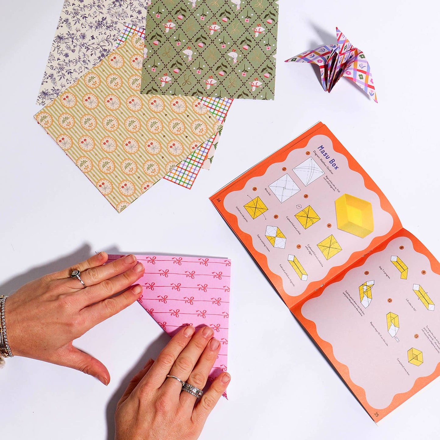 Journey Of Something Origami Set, Kitsch Patterns