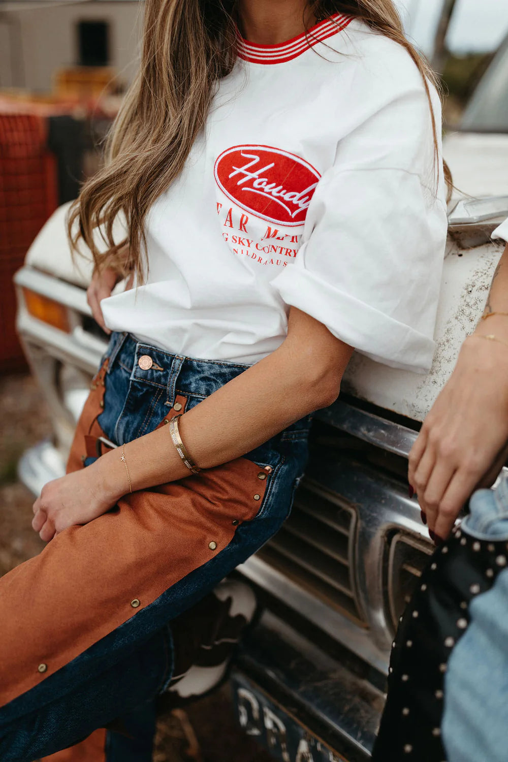 FAR MER. by Whitney Box Tee Tshirt, Big Red