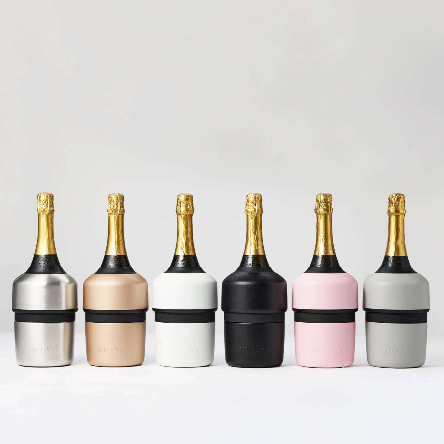 Huski Champagne Cooler, Brushed Stainless