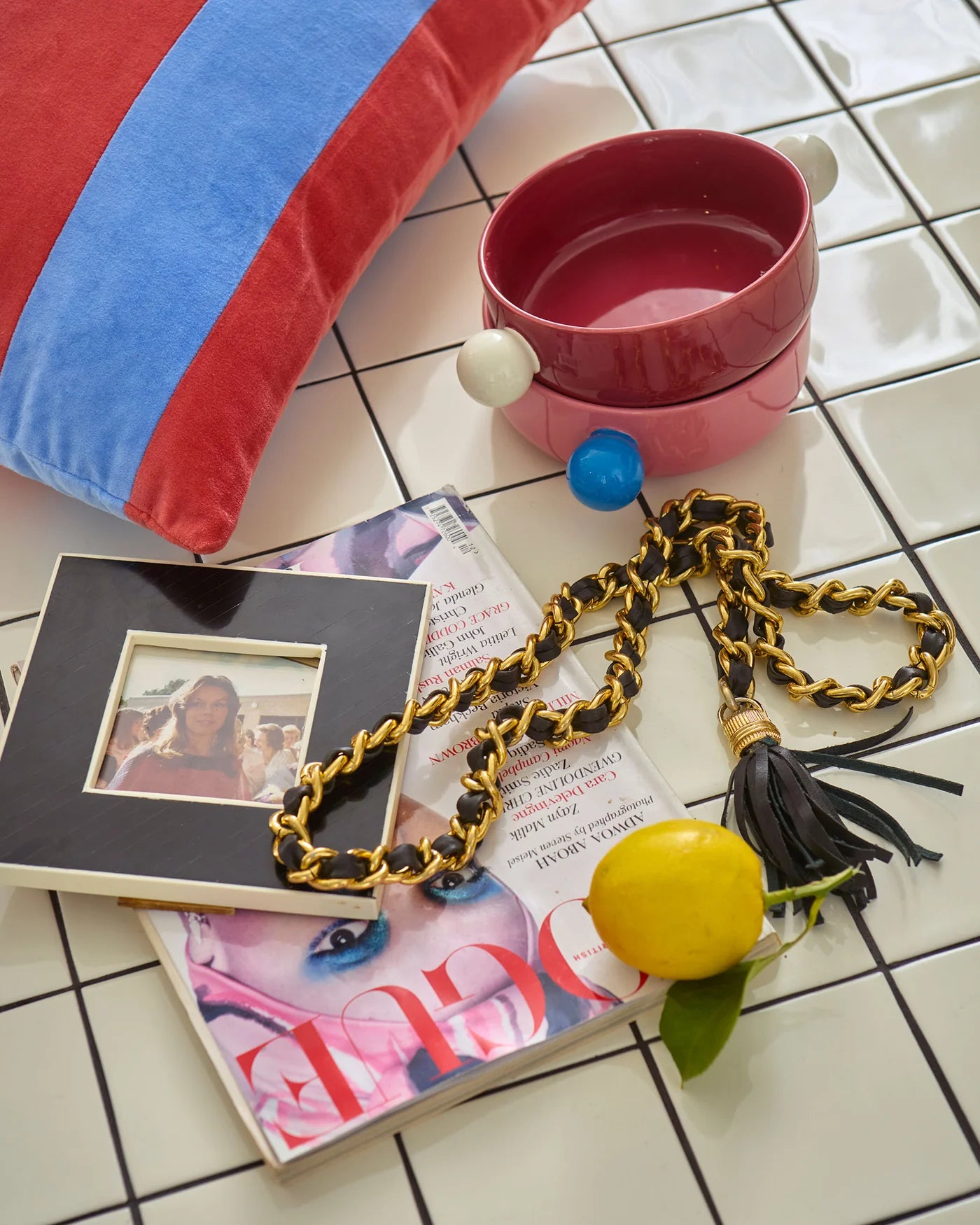 Kip & Co Orbit Baking Dish, Rhubarb