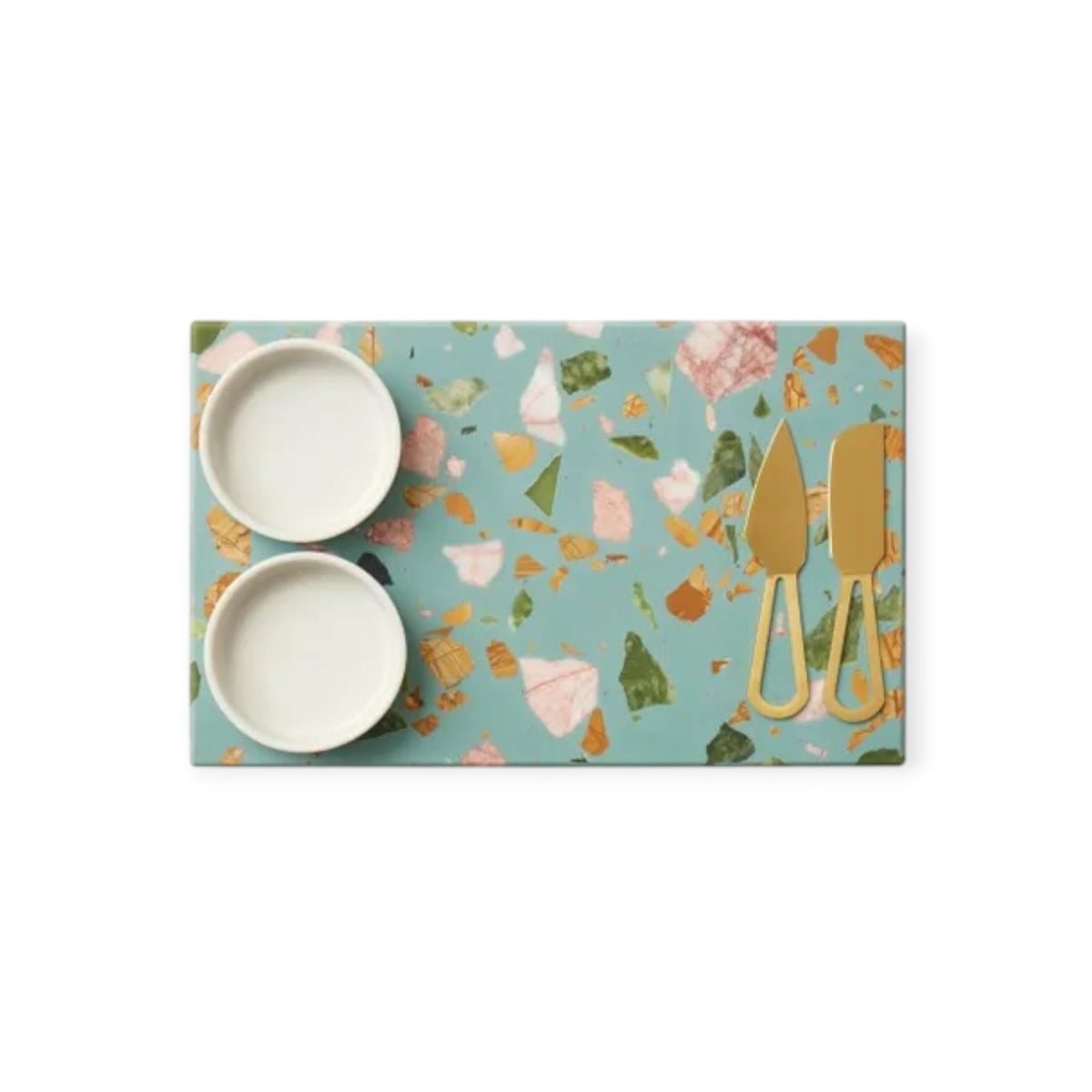 Assemble Terrazzo / Ceramic 5 Piece Set, Jewel