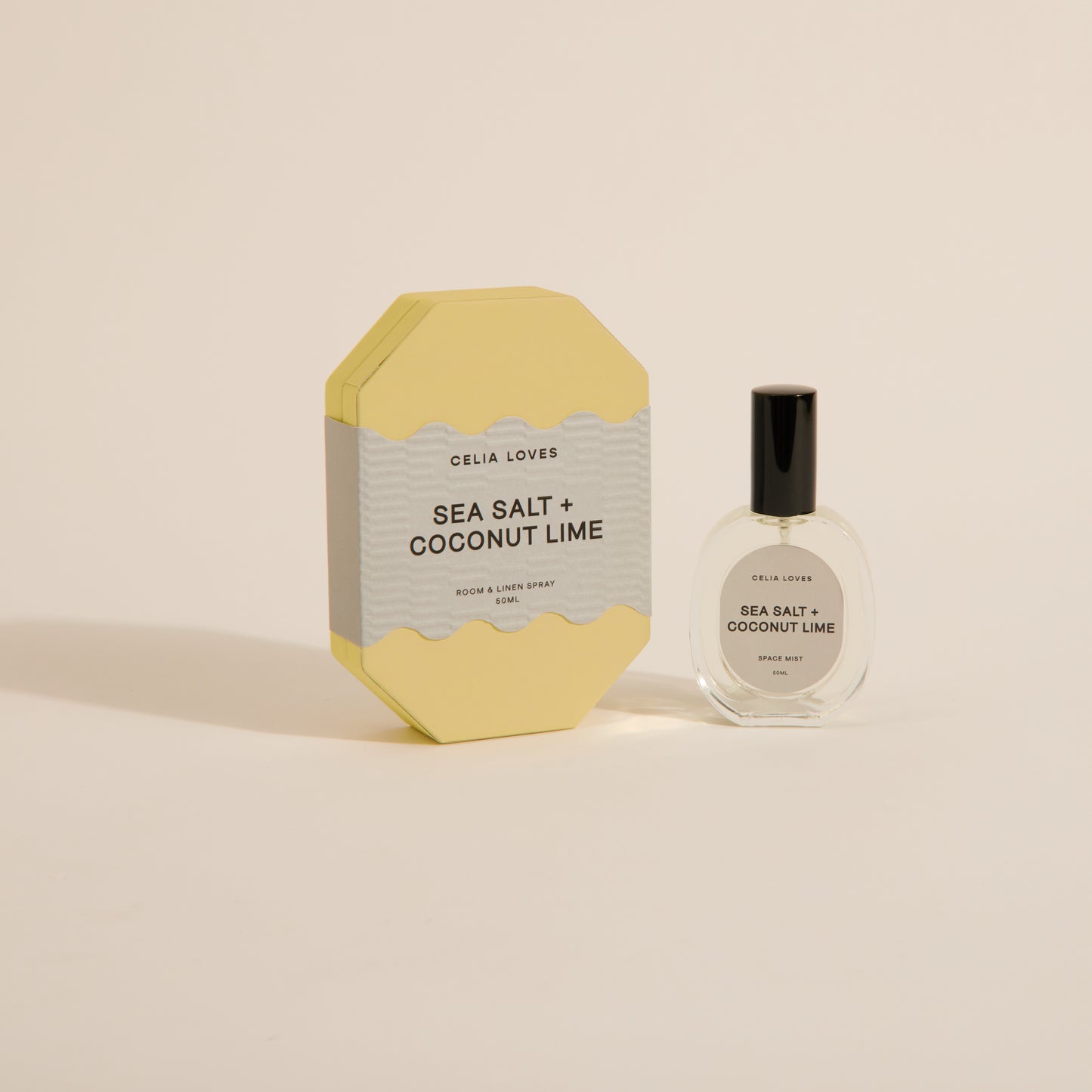 Celia Loves Room Spray, Sea Salt & Coconut Lime