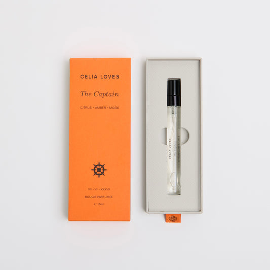 Celia Loves Eau de Parfum 10ml, The Captain