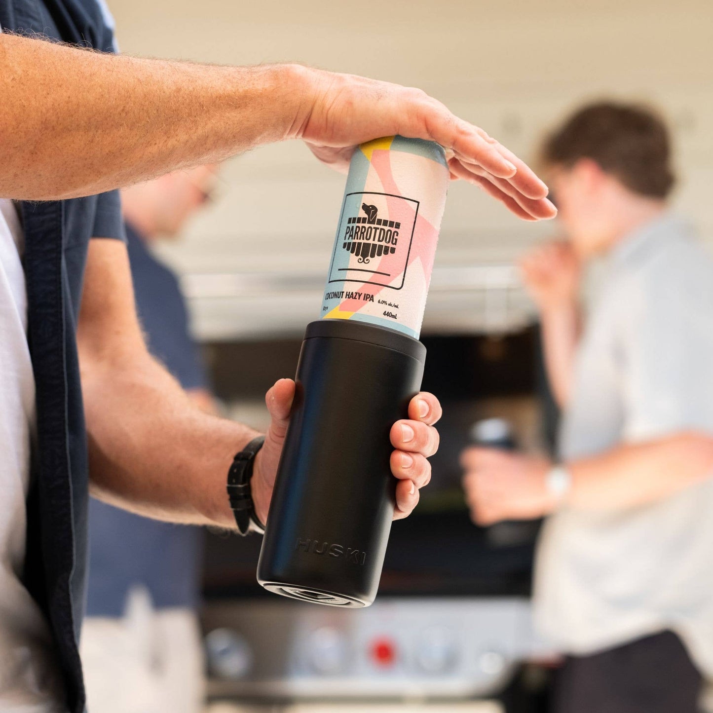 Huski Big Can Cooler, Black
