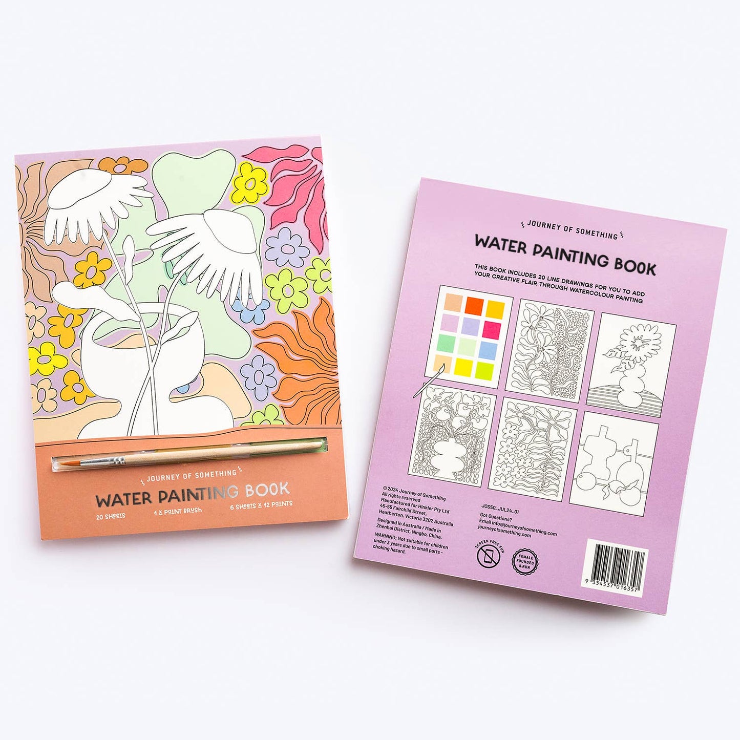 Journey Of Something Watercolour Painting Book