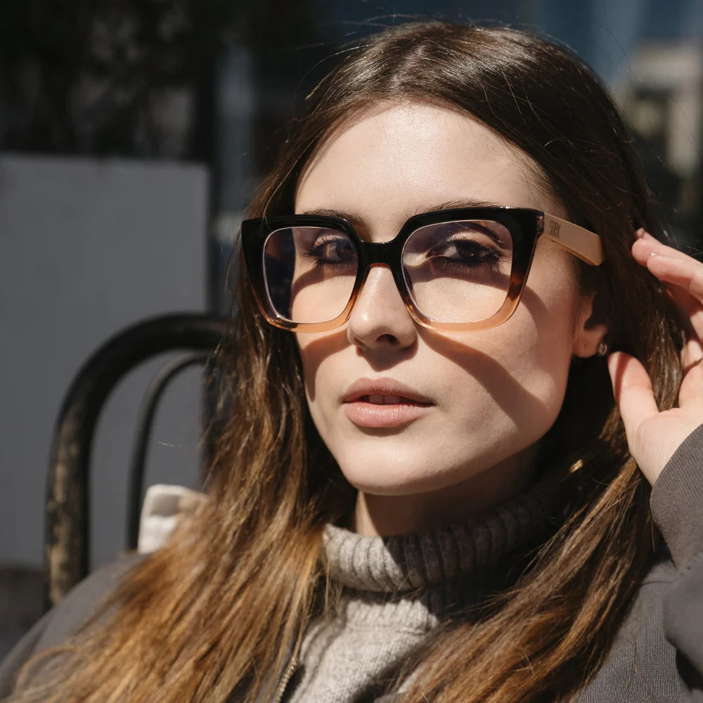 Soek Soluna Blue Light Magnifying Reader, Ombré