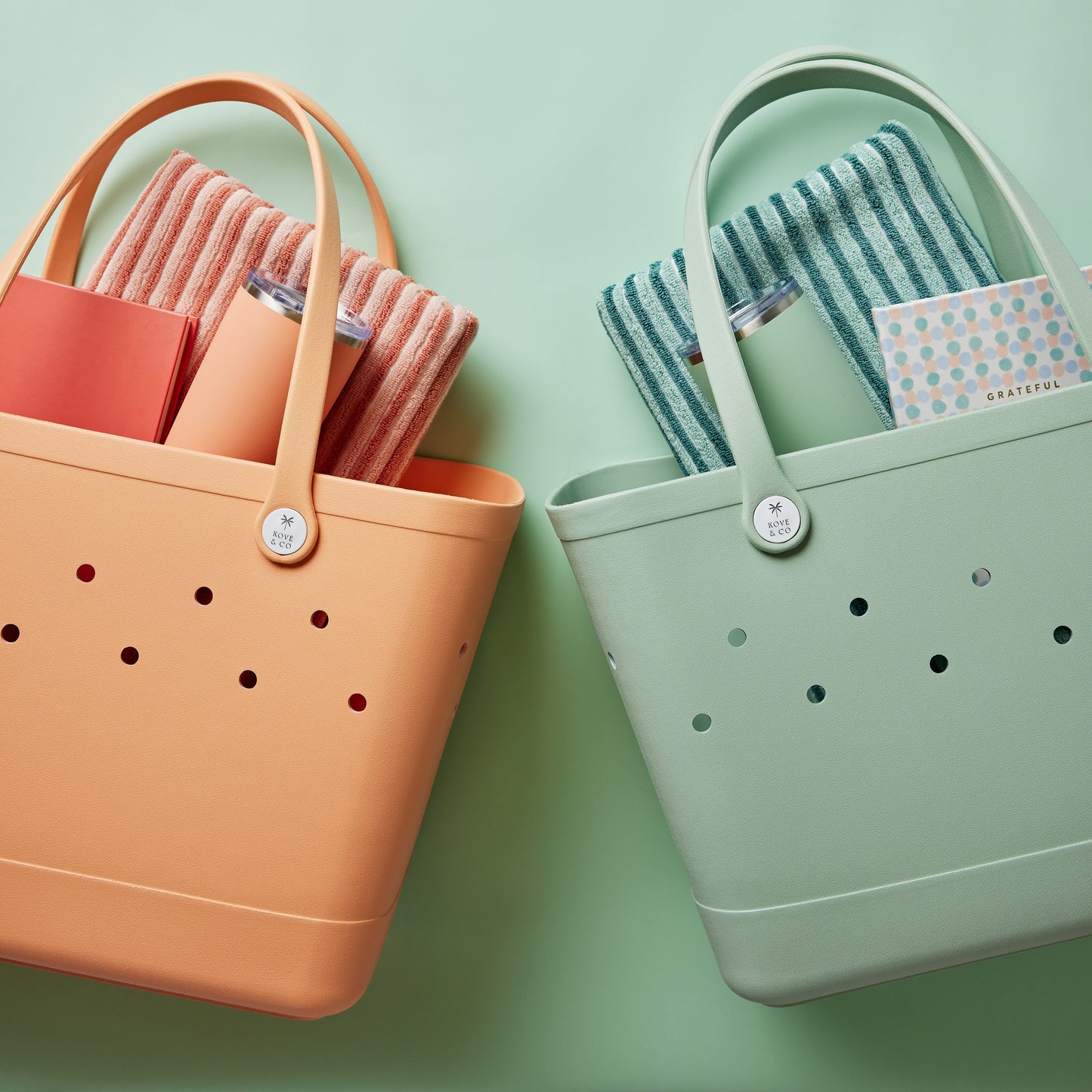 Kove & Co Maxi Tribe Bag, Sea Glass