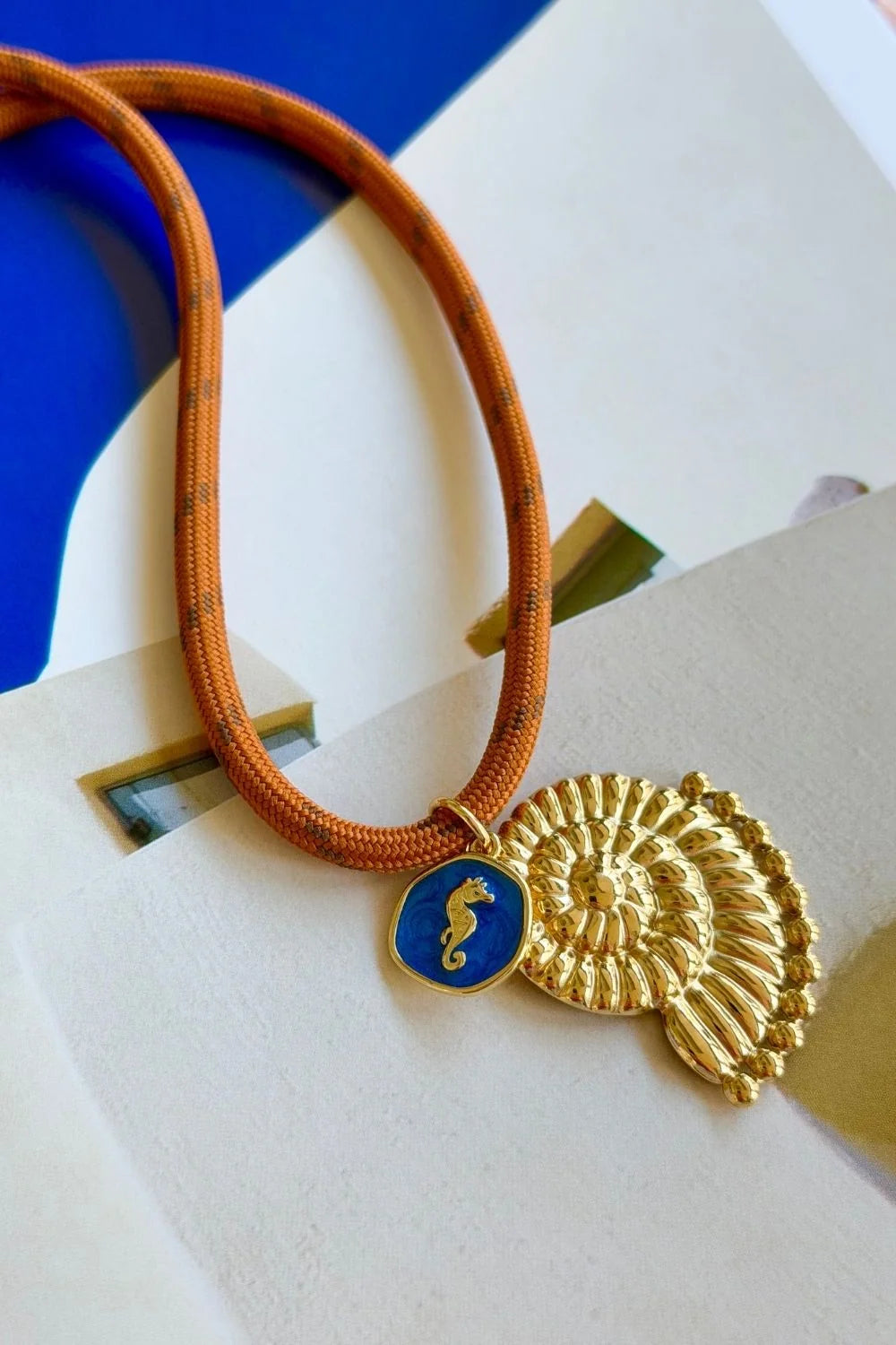 Mosk Melbourne Rope Necklace, Cavalluccio
