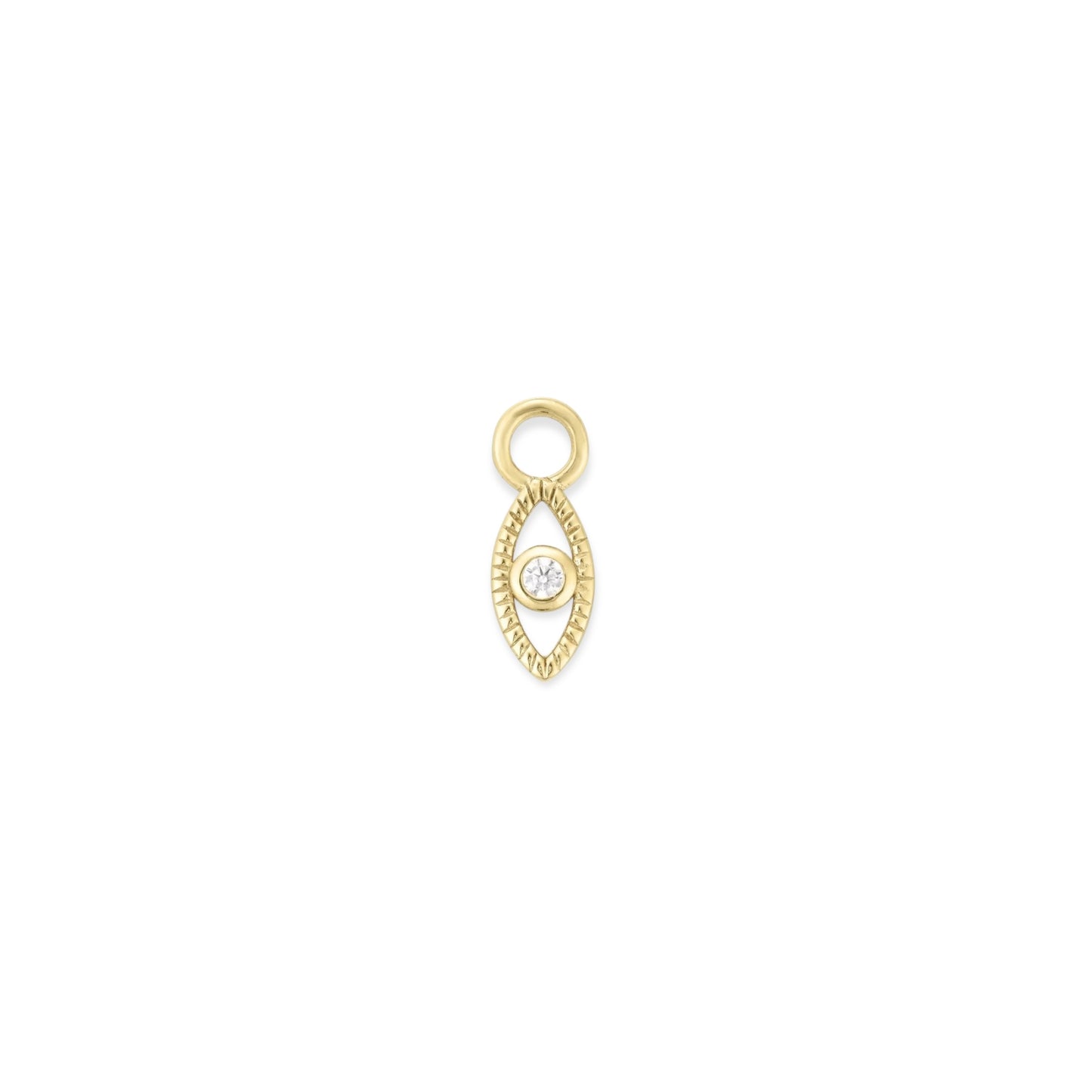 ToniMay All Seeing Earring Charm, Gold