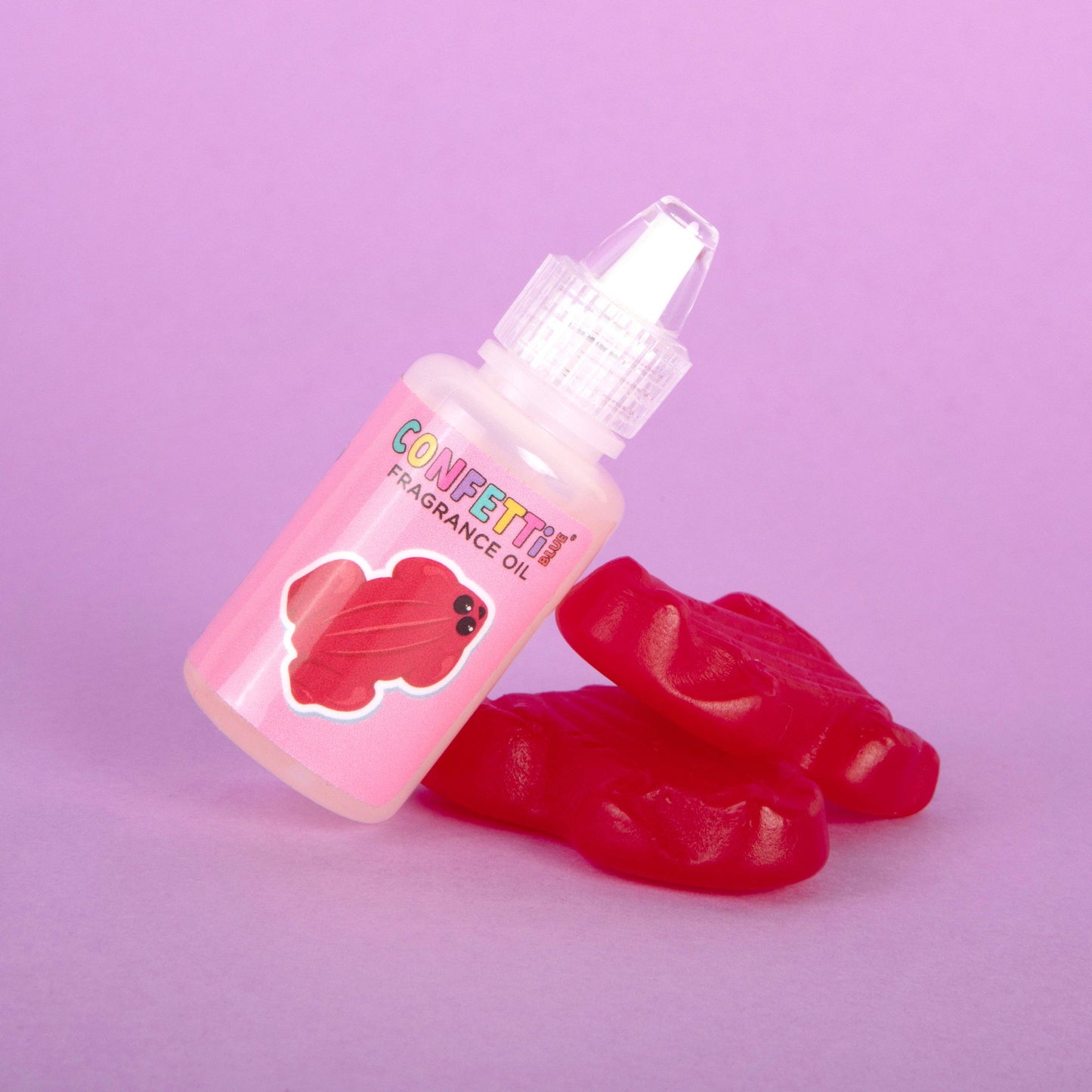 Confetti Blue Red Frogs Mini Perfume Making Kit
