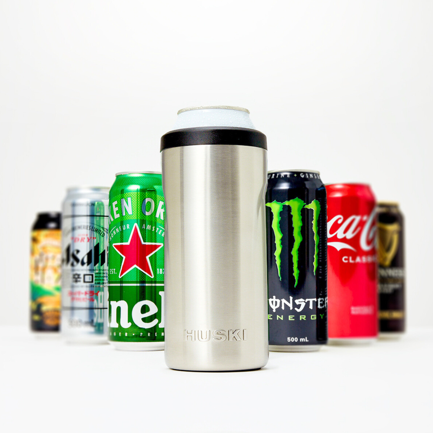 Huski Big Can Cooler, Powder Pink
