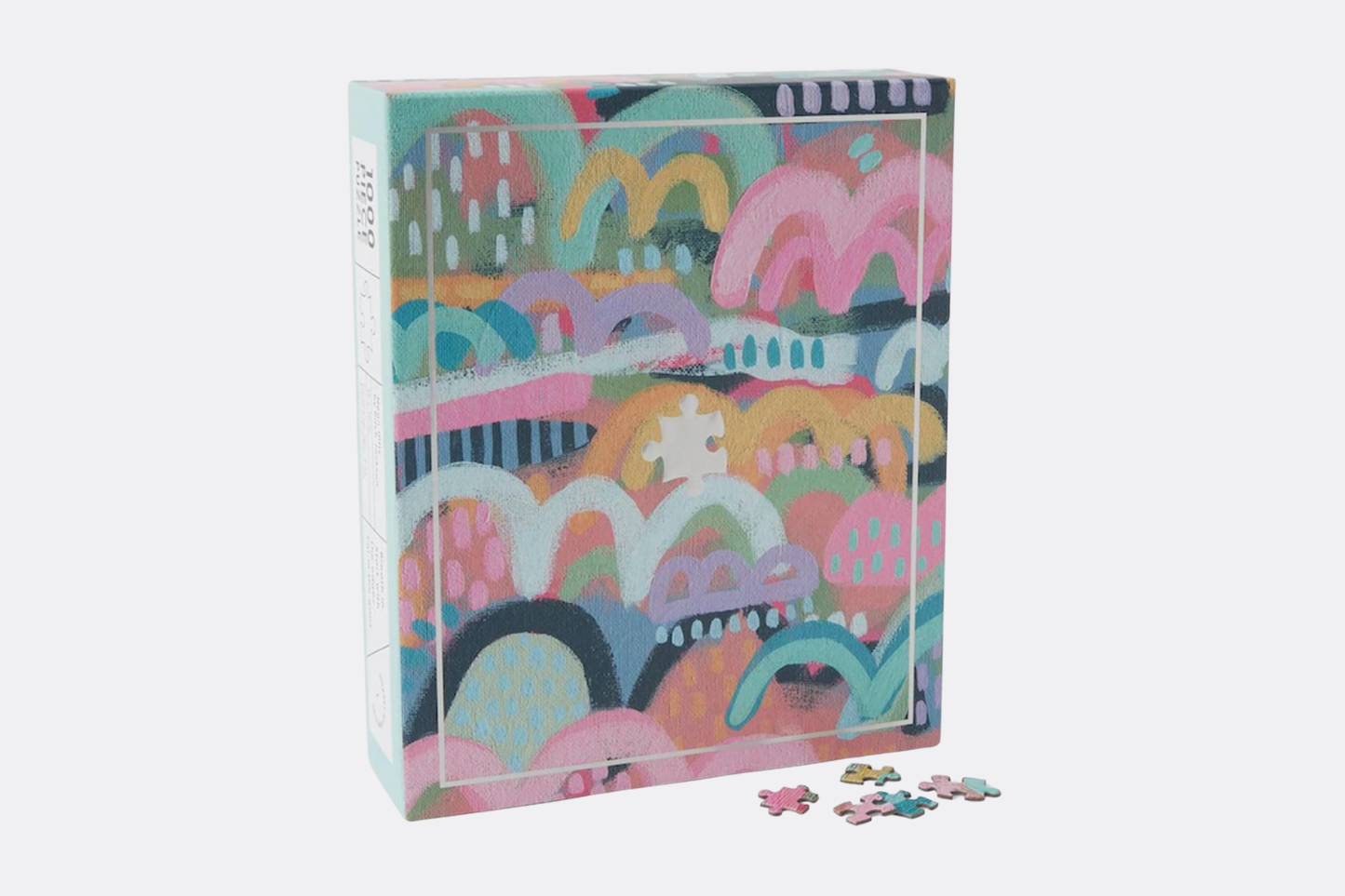 Journey of Something 1000 Piece Puzzle, Neon Hills