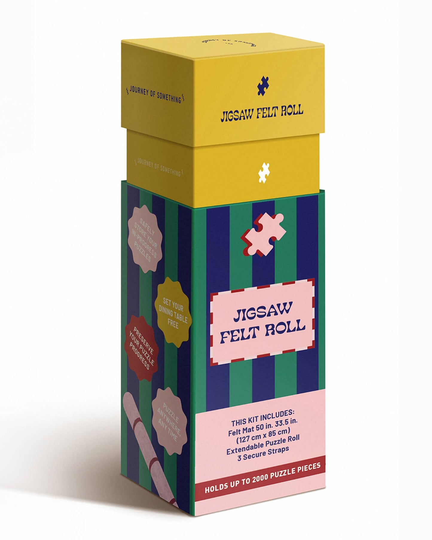 Journey Of Something Jigsaw Puzzle Felt Roll