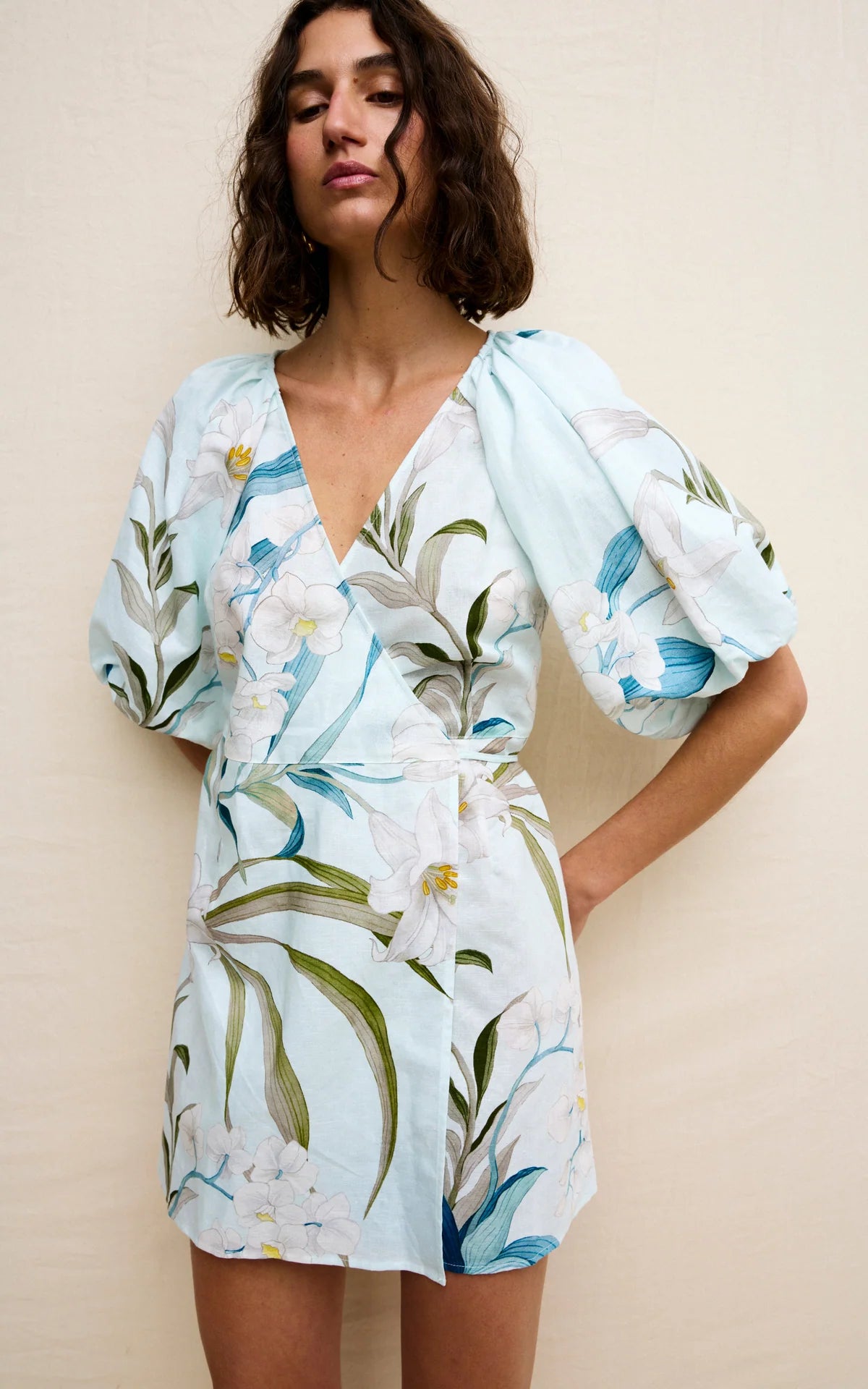 Kinney Lailah Wrap Dress, Portofino