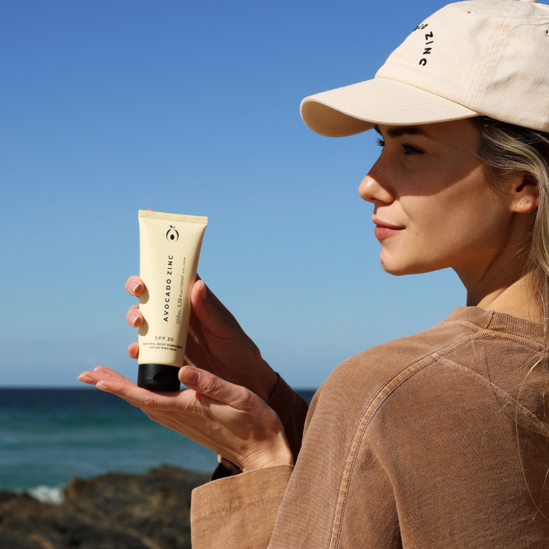 Avocado Zinc SPF 30 Natural Body Sunscreen