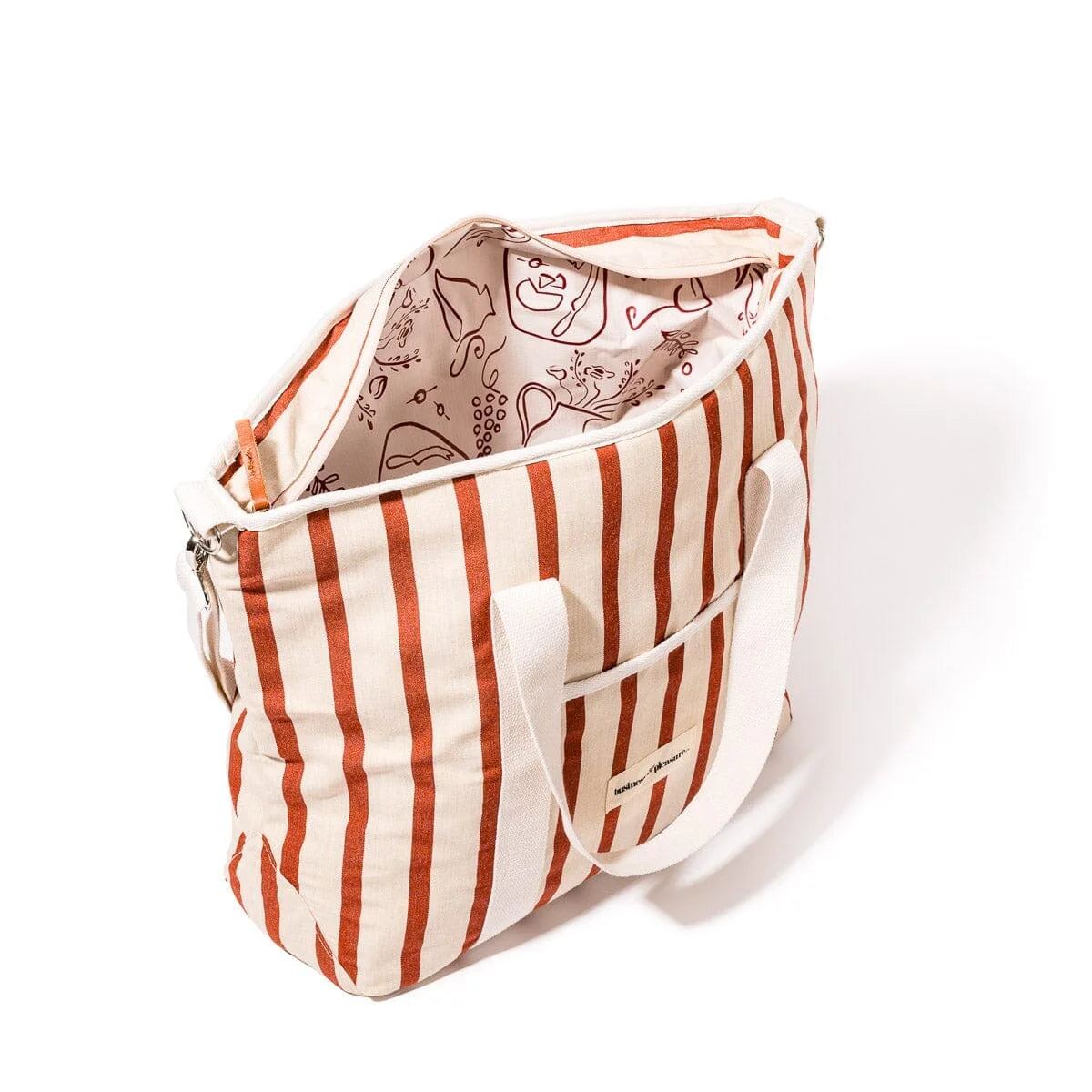 Business and Pleasure The Cooler Tote Bag, Monaco Le Sirenuse Stripe