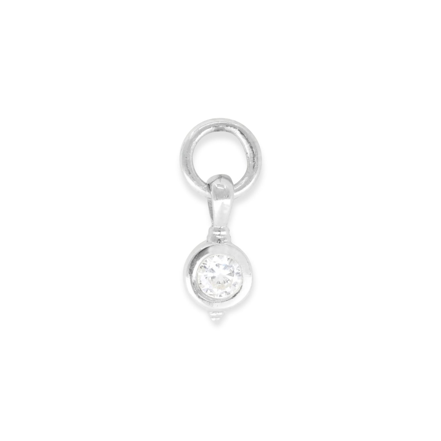 ToniMay Drop Earring Charm, Silver