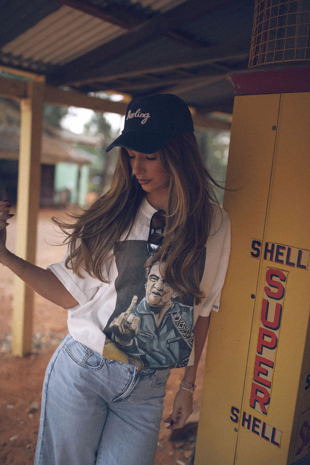 FAR MER. by Whitney Heavy Crew Tshirt, Mainstream Rebel
