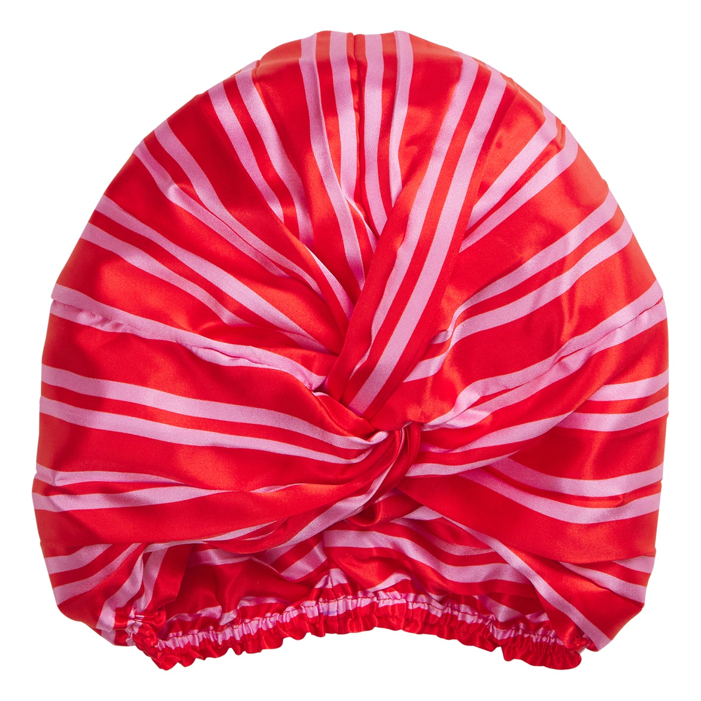 Sage & Clare Taylor Silk Hair Turban, Scarlet