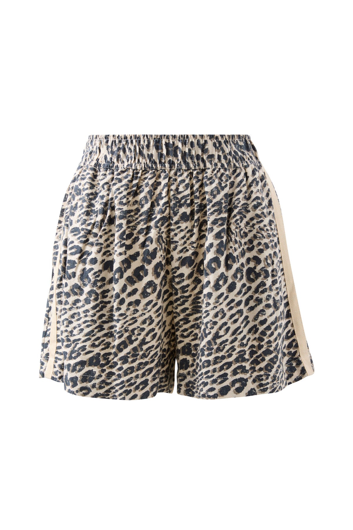 Ceres Life Mila Short, Leopard Linen Blend