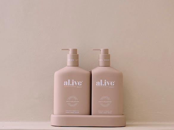 Al.ive DUO 500ml, Apricot & Sweet Fig