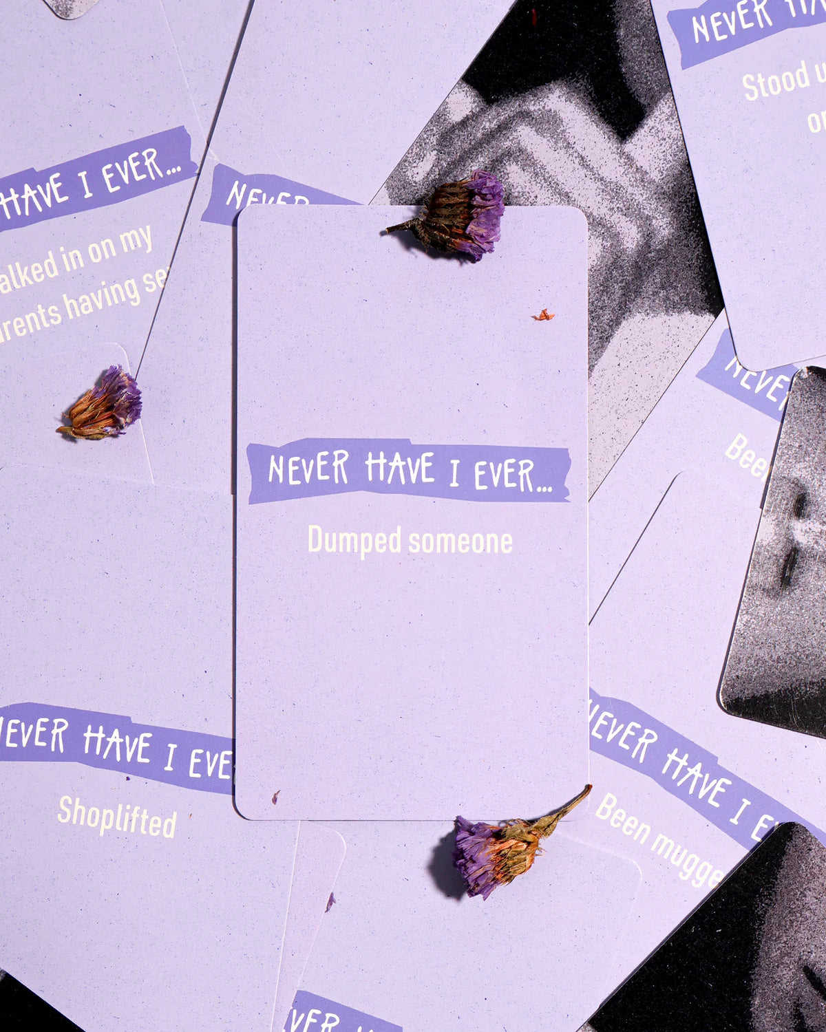 Journey Of Something Never Have I Ever Cards