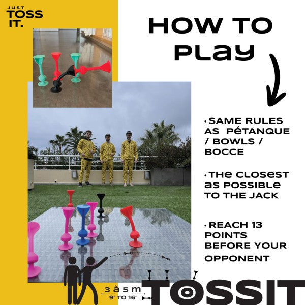 Tossit TOSP Tossit Game, Party Pack (26 pieces)