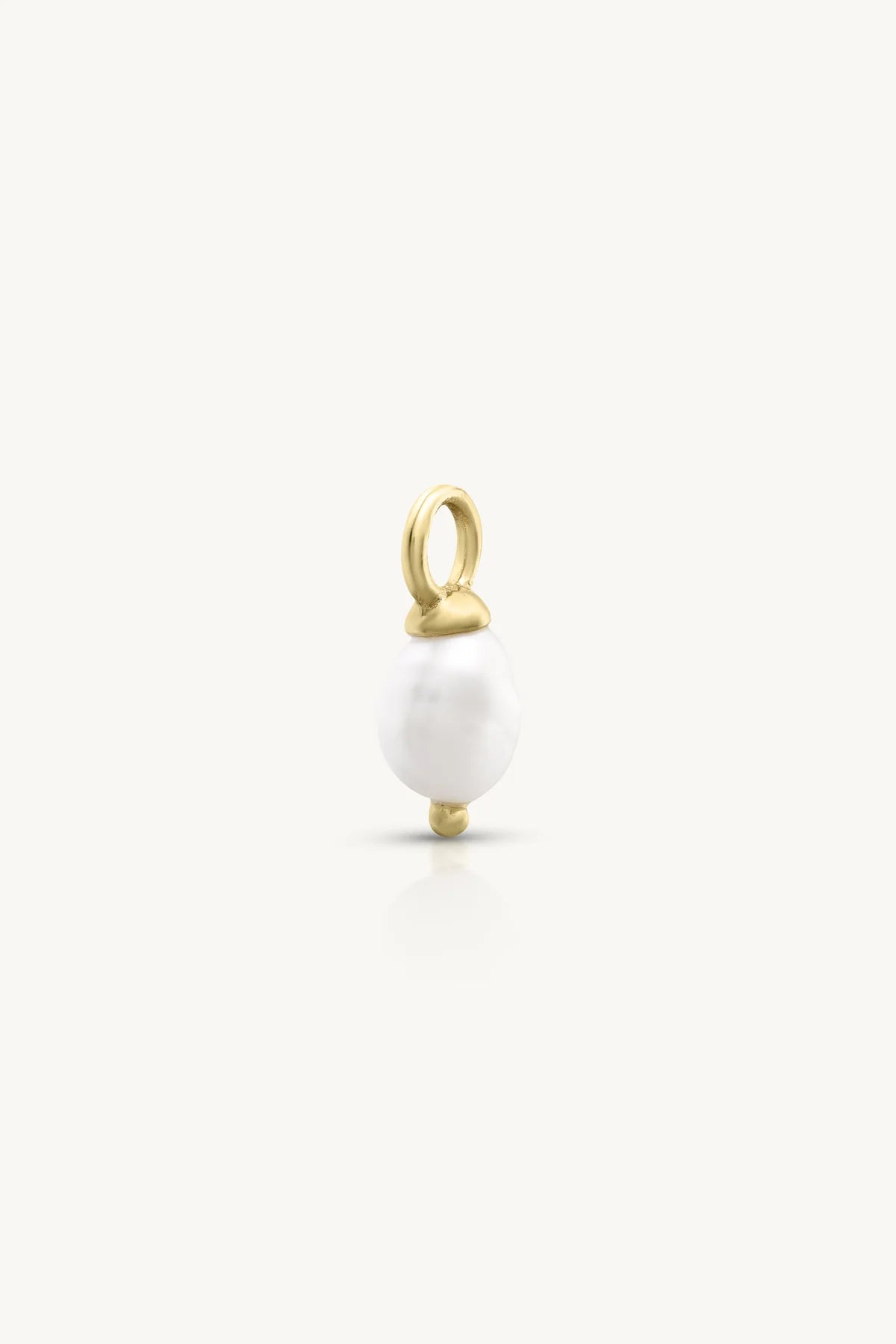 ToniMay Pearl Earring Charm, Gold