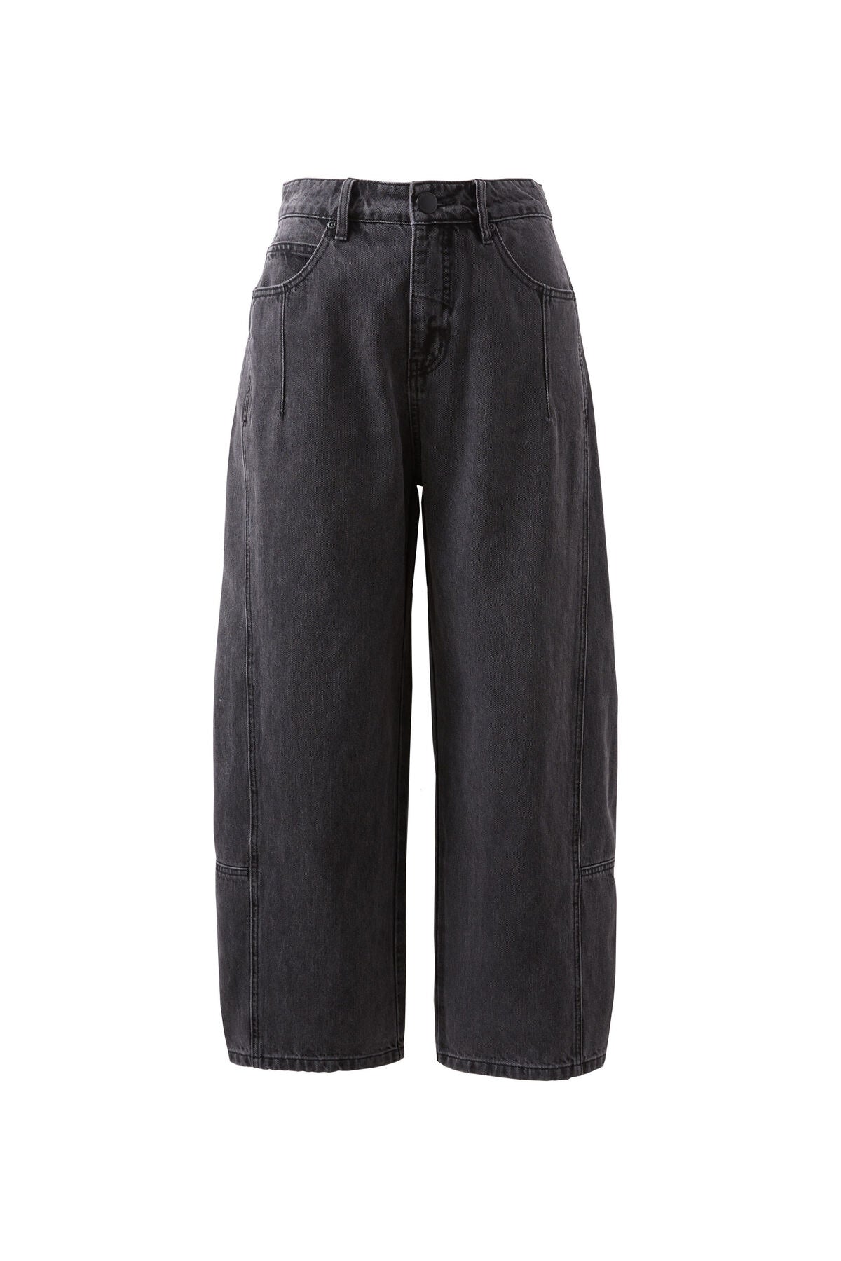 Ceres Life Darted Barrel Jean, Faded Black