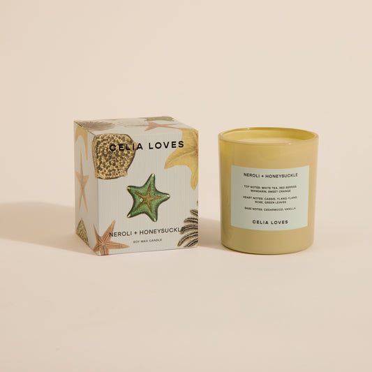Celia Loves Candle, Neroli & Honeysuckle