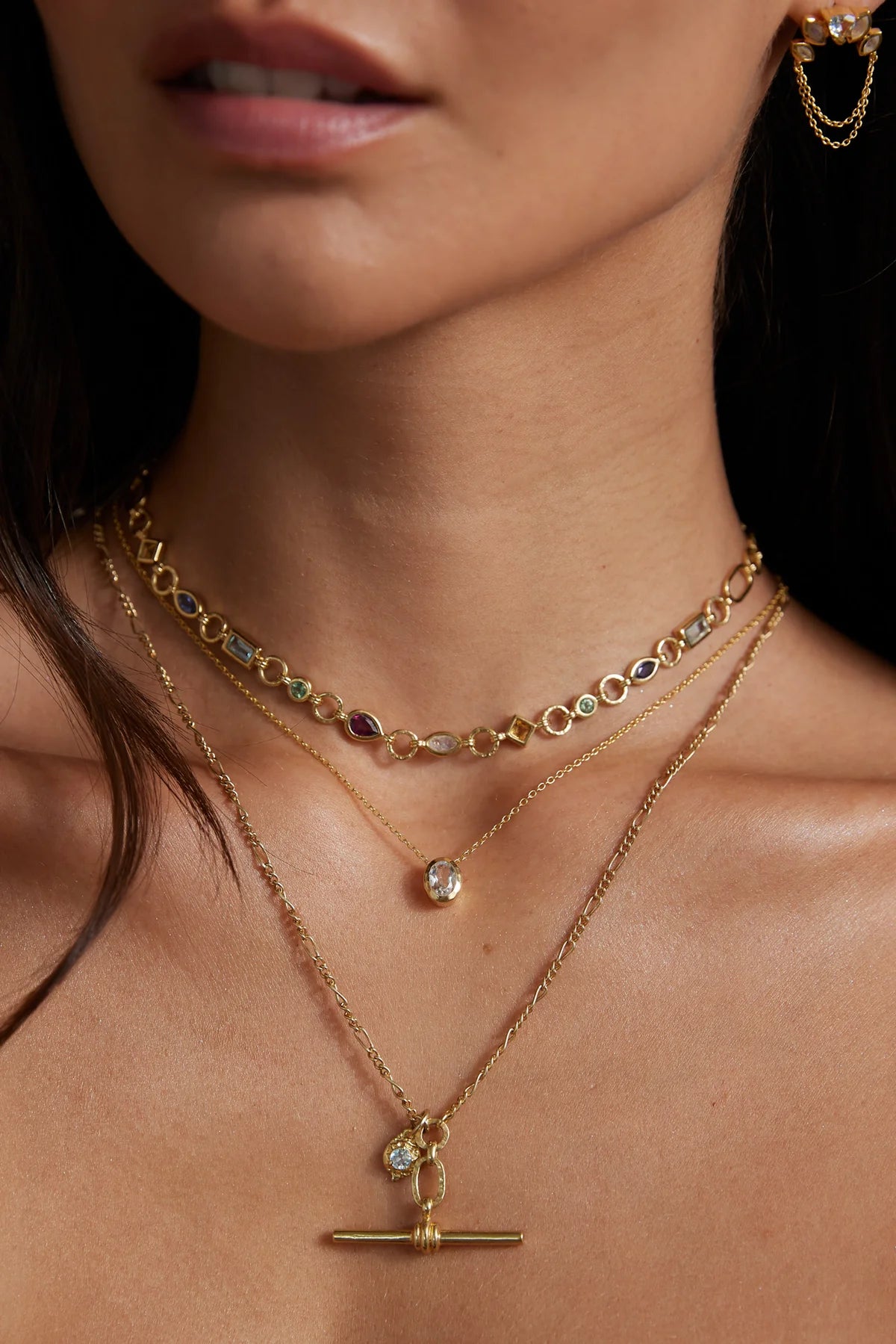 ToniMay Calypso Necklace, Gold