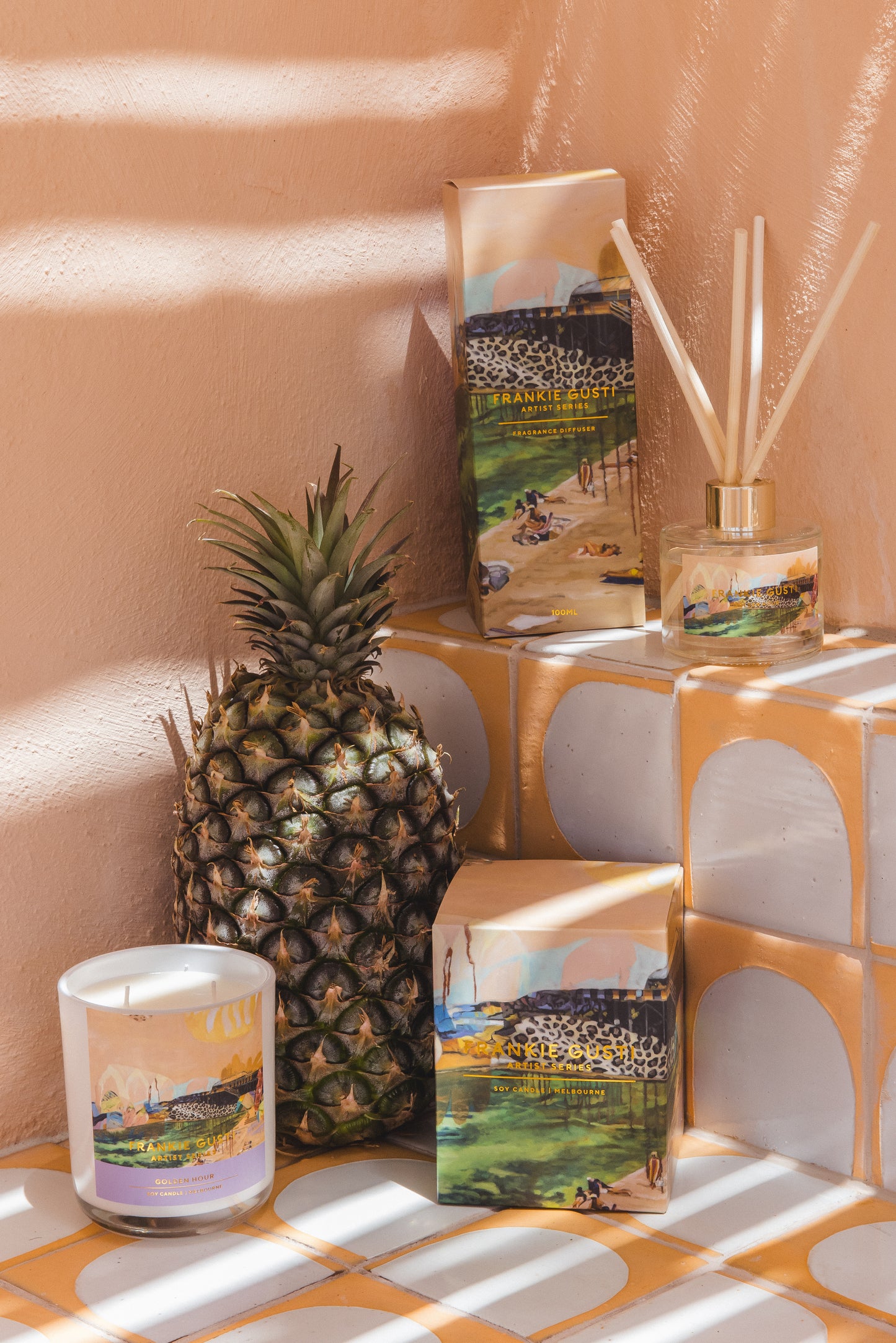 Frankie Gusti Artist Series Diffuser, Golden Hour