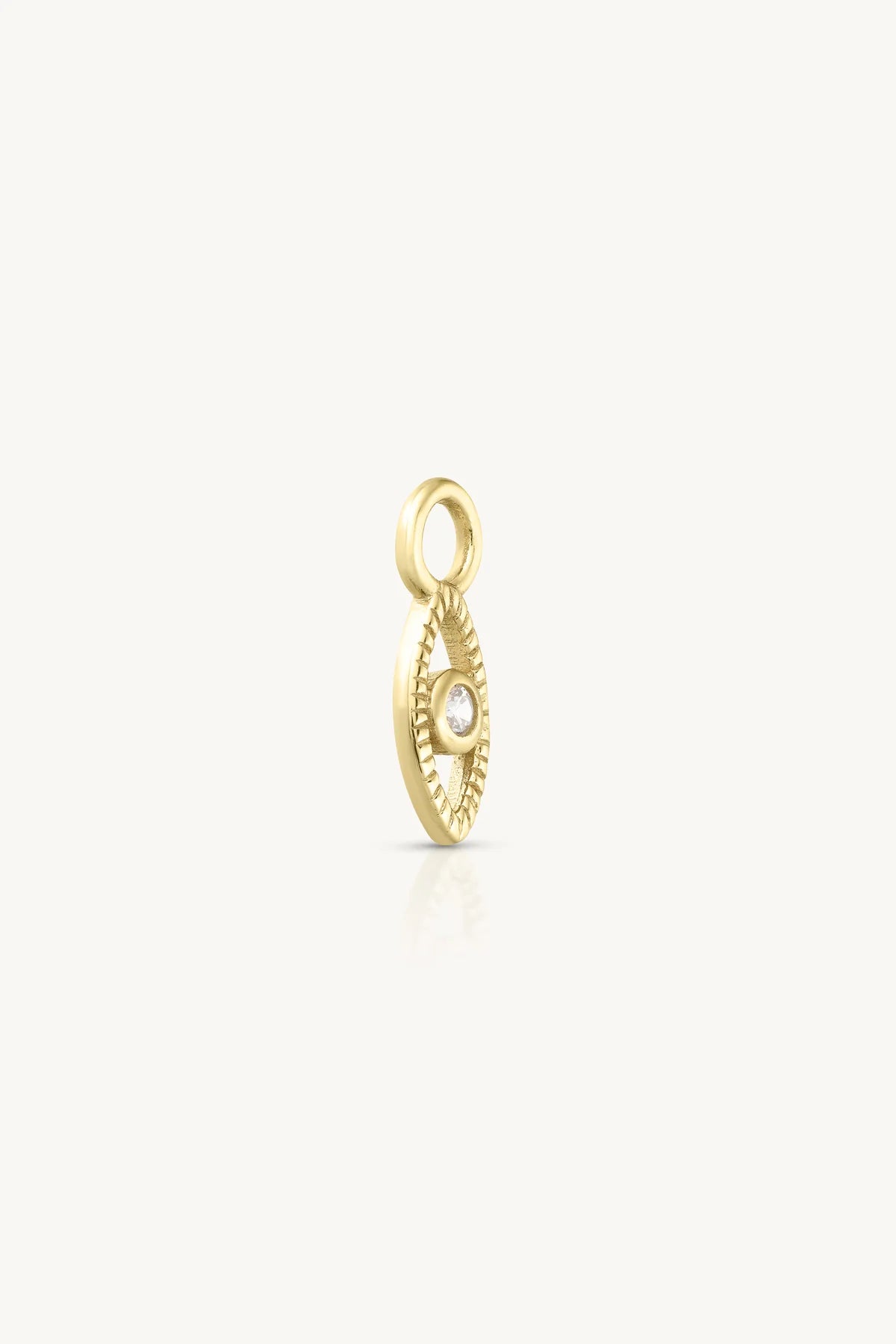 ToniMay All Seeing Earring Charm, Gold