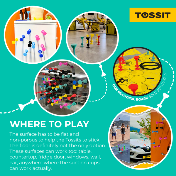 Tossit TOSF Tossit Game, Family Pack (13 pieces)