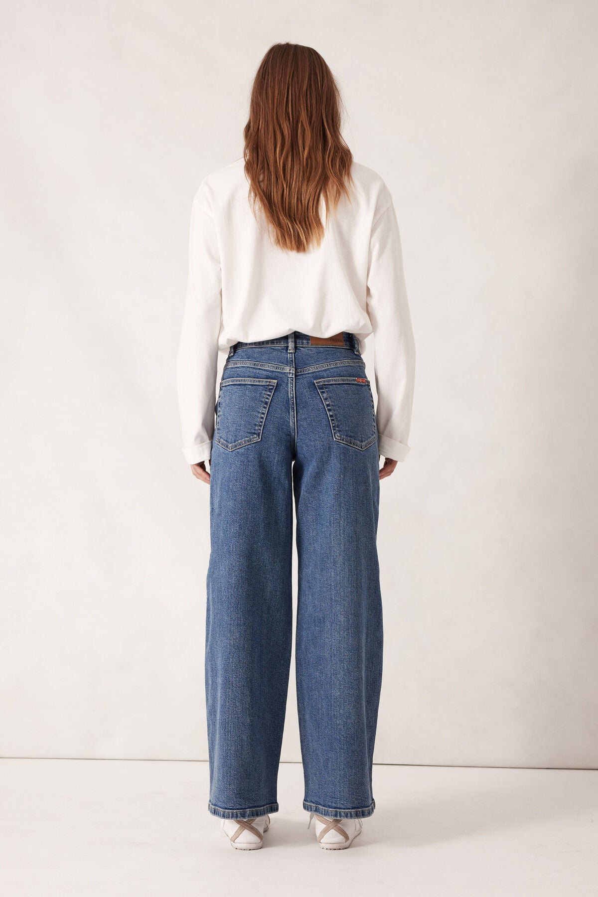 Ceres Life Evie Wide Leg Jean, Fresh Indigo