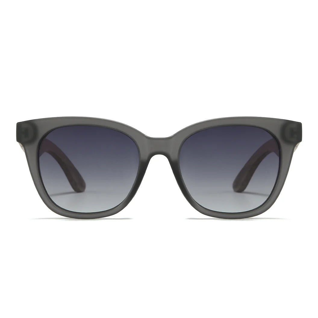 Soek Lila Grace Sunglasses, Charcoal Grey
