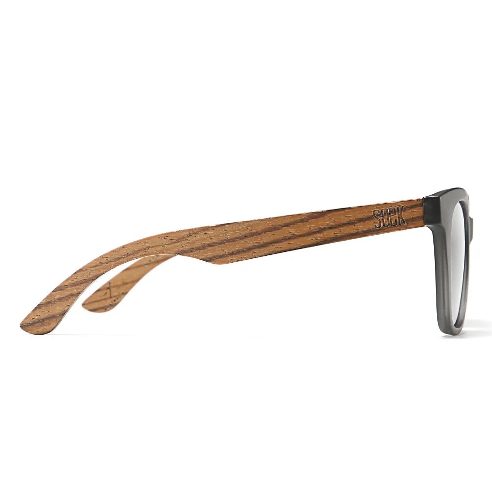 Soek Lila Grace Sunglasses, Charcoal Grey