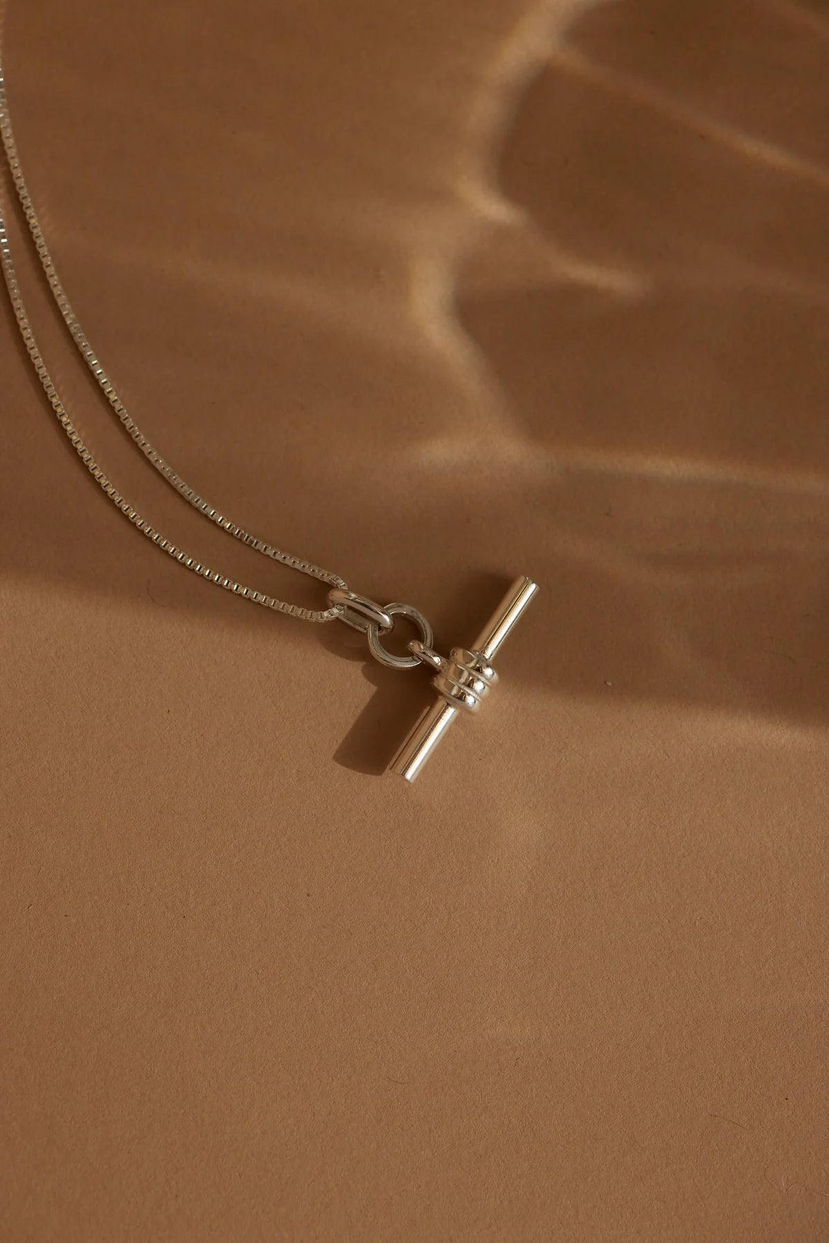 ToniMay Mens (unisex) Fob Necklace, Silver