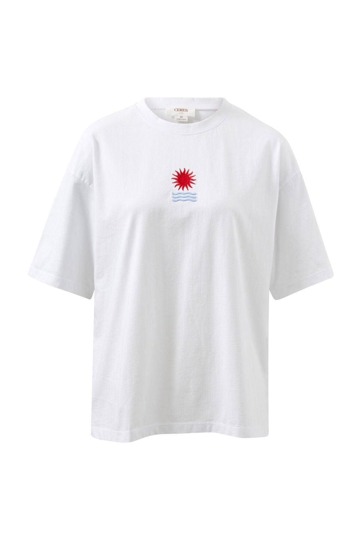 Ceres Life Tully Boyfriend Tee, Horizon