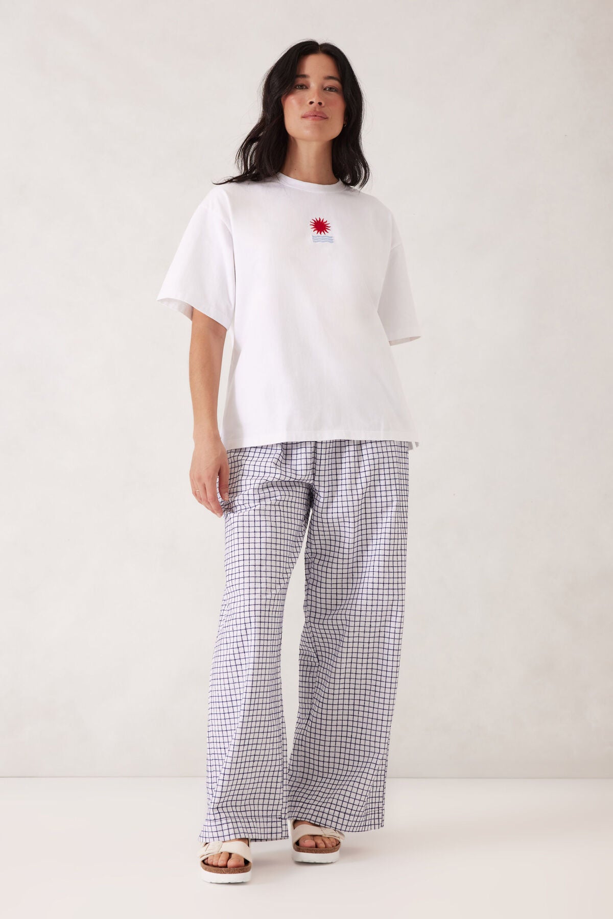 Ceres Life Tully Boyfriend Tee, Horizon
