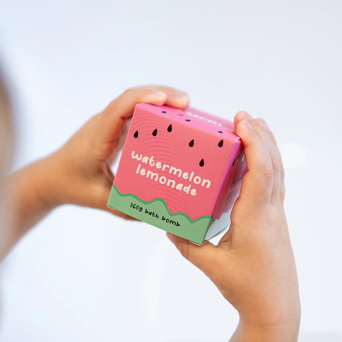 Wild Emery Bath Bomb, Watermelon Lemonade Cube