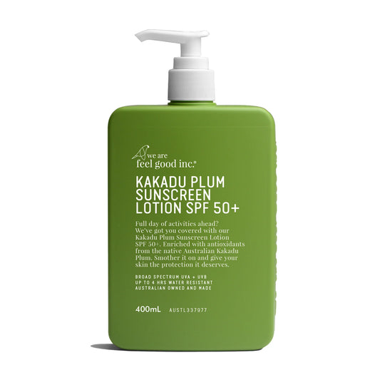 We Are Feel Good Inc. Kakadu Plum Sunscreen Lotion SPF 50 400ml