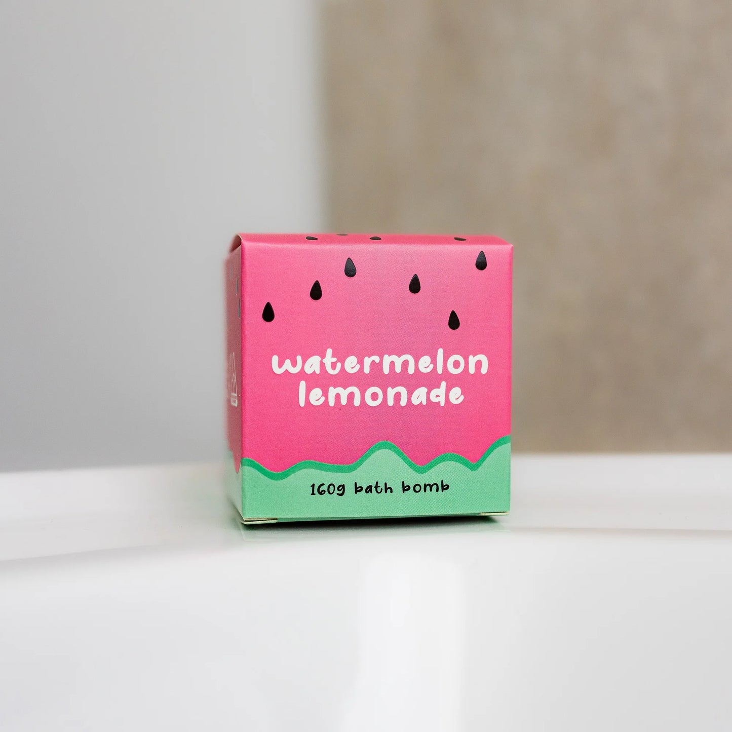 Wild Emery Bath Bomb, Watermelon Lemonade Cube