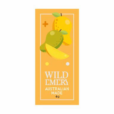 Wild Emery Mini Lip Balm, Mango