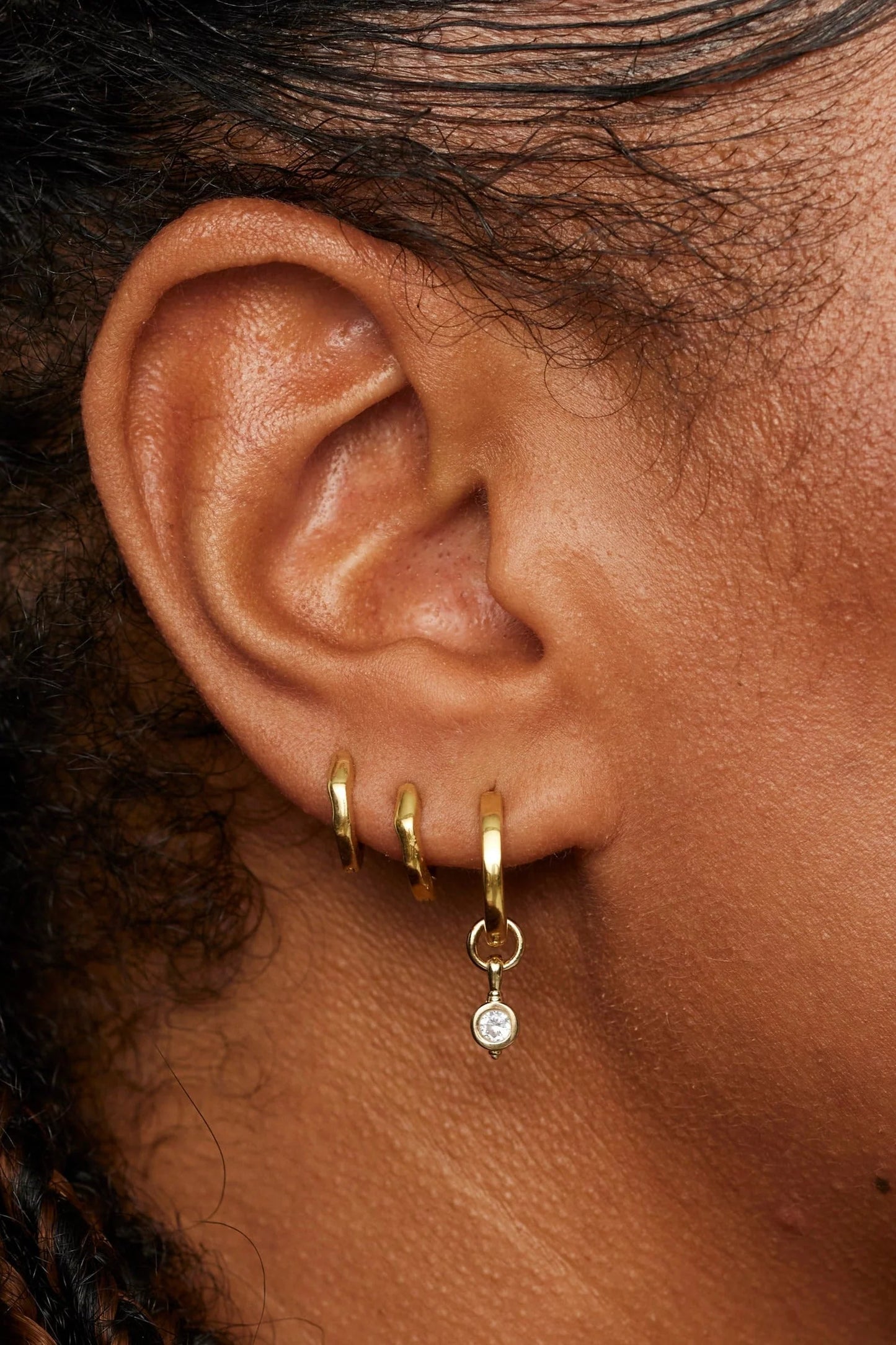 ToniMay Drop Earring Charm, Gold